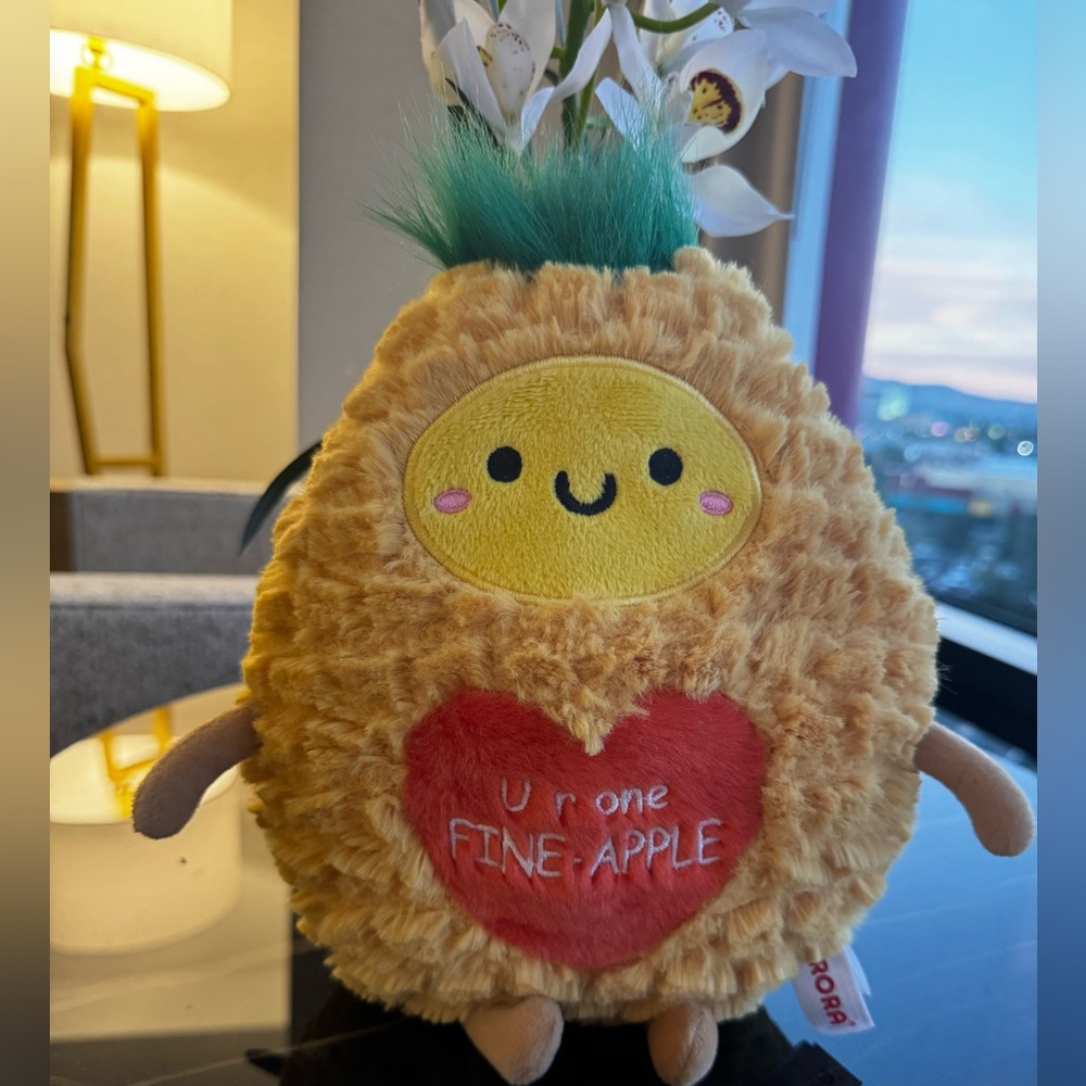 Aurora World 10” Pineapple Plush U R One Fine Apple